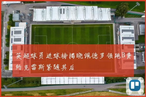 英超球员进球榜揭晓佩德罗领跑B费约克雷斯紧随其后
